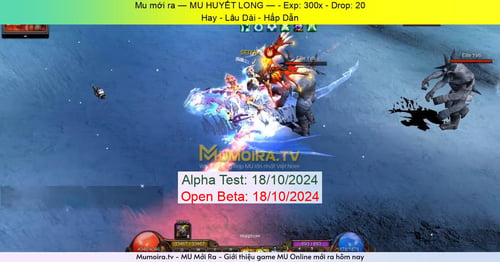 Mu Mới ra,— MU HUYẾT LONG — - Season 6 - Exp: 300x - Drop: 20% - Hay - Lâu Dài - Hấp Dẫn