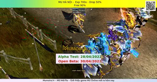 Mu Mới ra, MU HÀ NỘI - Season 6 - Exp: 700x - Drop: 50% - Free 90% Mu Mới ra,MU HÀ NỘI - Season 6 - Exp: 700x - Drop: 50% - Free 90%