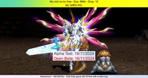Mu Mới ra, mu free - Season 6 - Exp: 999x - Drop: 10% - MU MIỄN PHÍ Mu Mới ra,mu free - Season 6 - Exp: 999x - Drop: 10% - MU MIỄN PHÍ