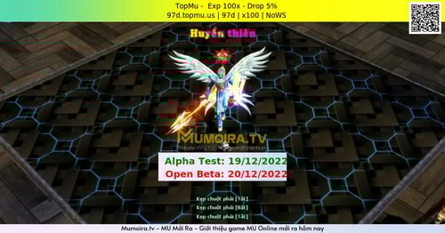 Mu Mới ra, TopMu - Season 2 - Exp: 100x - Drop: 5% - 97d.topmu.us | 97d | x100 | NoWS Mu Mới ra,TopMu - Season 2 - Exp: 100x - Drop: 5% - 97d.topmu.us | 97d | x100 | NoWS