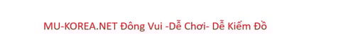 Giới thiệu Mu Online - MU KOREA Giới thiệu Mu Online - MU KOREA