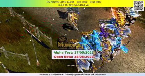 Mu Mới ra, MU KHỦNG LONG GLOW - Season 6 - Exp: 300x - Drop: 90% - miễn phí cày cuốc đông vui Mu Mới ra,MU KHỦNG LONG GLOW - Season 6 - Exp: 300x - Drop: 90% - miễn phí cày cuốc đông vui
