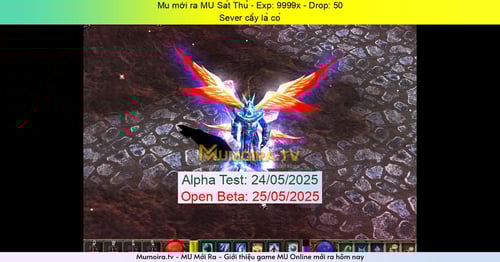 Mu Mới ra, MU Sát Thủ - Season 0-1 - Exp: 9999x - Drop: 50% - Sever cầy là có Mu Mới ra,MU Sát Thủ - Season 0-1 - Exp: 9999x - Drop: 50% - Sever cầy là có