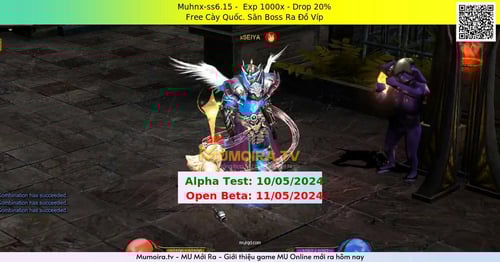Mu Mới ra, Muhnx-ss6.15 - Season 6 - Exp: 1000x - Drop: 20% - Free Cày Quốc. Săn Boss Ra Đồ Víp Mu Mới ra,Muhnx-ss6.15 - Season 6 - Exp: 1000x - Drop: 20% - Free Cày Quốc. Săn Boss Ra Đồ Víp