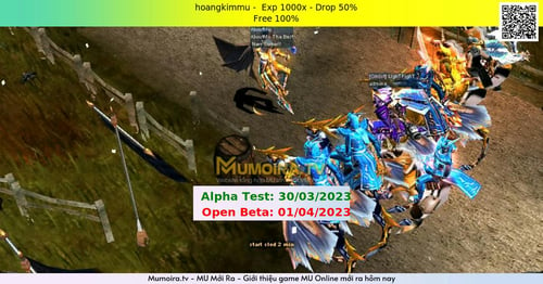 Mu Mới ra,hoangkimmu - Season 6 - Exp: 1000x - Drop: 50% - Free 100%