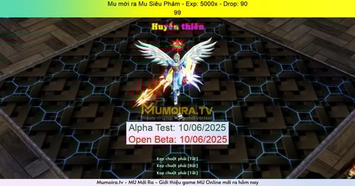 Mu Mới ra, Mu Siêu Phảm - Season 6 - Exp: 5000x - Drop: 90% - 99 Mu Mới ra,Mu Siêu Phảm - Season 6 - Exp: 5000x - Drop: 90% - 99