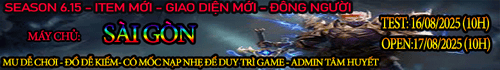 Giới thiệu Mu Online - Mu Custom SS6.15