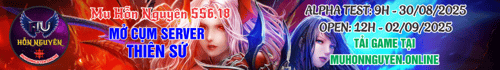 Mu mới ra, Mu Hỗn Nguyên, muhonnguyen.online, Mu Online, Mu Season 6.15 mới ra, Mu Test tháng 09 2025, Server chuẩn, Mu Online Season 6.15