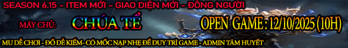 Giới thiệu Mu Online - Mu Custom SS6.15