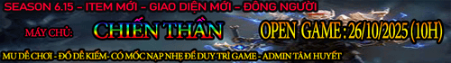 Giới thiệu Mu Online - Mu Custom SS6.15 Giới thiệu Mu Online - Mu Custom SS6.15
