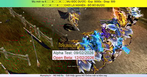 Mu Mới ra,🍄🍄🍄MU ĐỘC DƯỢC - Season 6 - Exp: 5000x - Drop: 500% - 🍄🍄🍄CHƠI LÀ NGHIỆN - ĐỐ BỎ ĐƯỢC