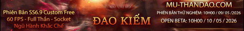 Giới thiệu Mu Online - MU THẦN ĐAO