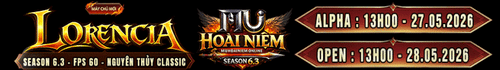 Giới thiệu Mu Online - MU HOÀI NIỆM