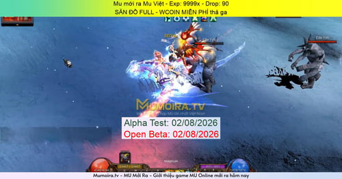 Mu Mới ra,Mu Việt - Season 6 - Exp: 9999x - Drop: 90% - SĂN ĐỒ FULL - WCOIN MIỄN PHÍ thả ga