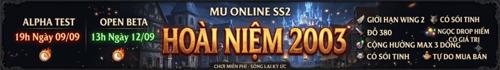 Giới thiệu Mu Online - Hoài Niệm MU 